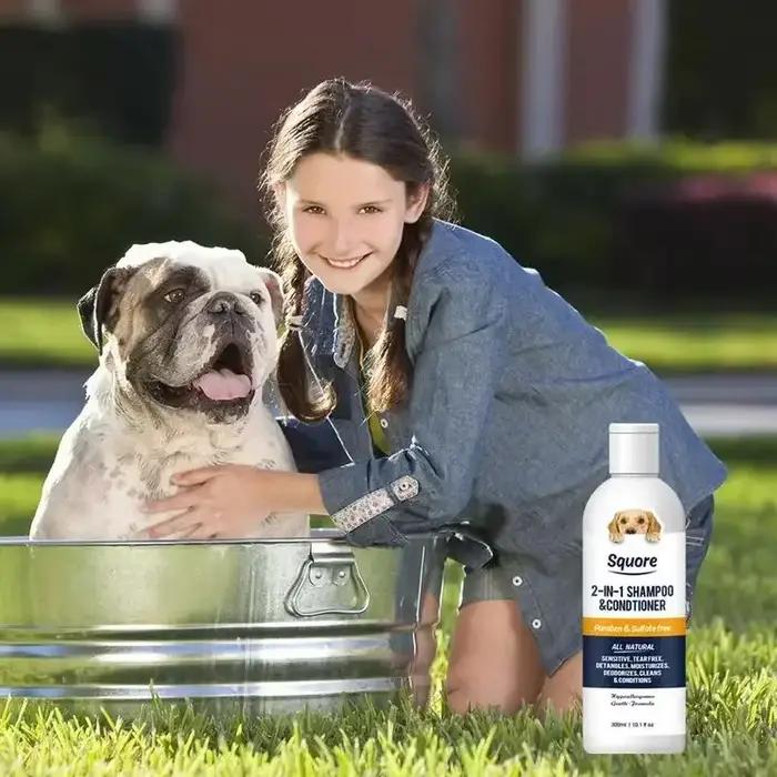 Shampoing et revitalisant pour chiots 2 en 1