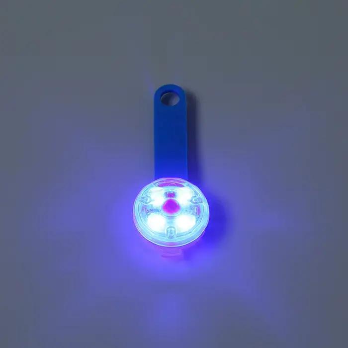 Collier de chien lumière LED USB Rechargeable étanche Anti perte sécurité clignotant pendentif pour chiens chats animaux de compagnie nuit marche réfléchissant
