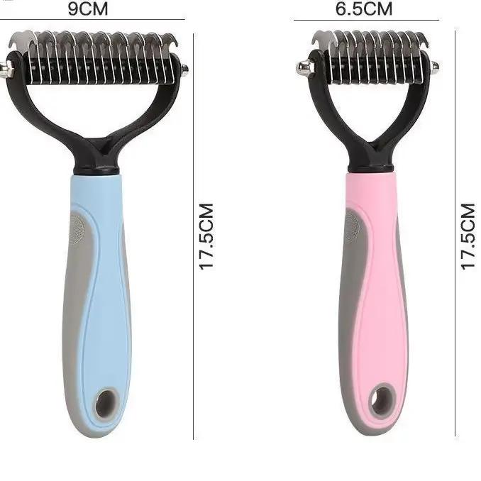 Brosse à poils longs pour animaux de compagnie (chiens et chats)