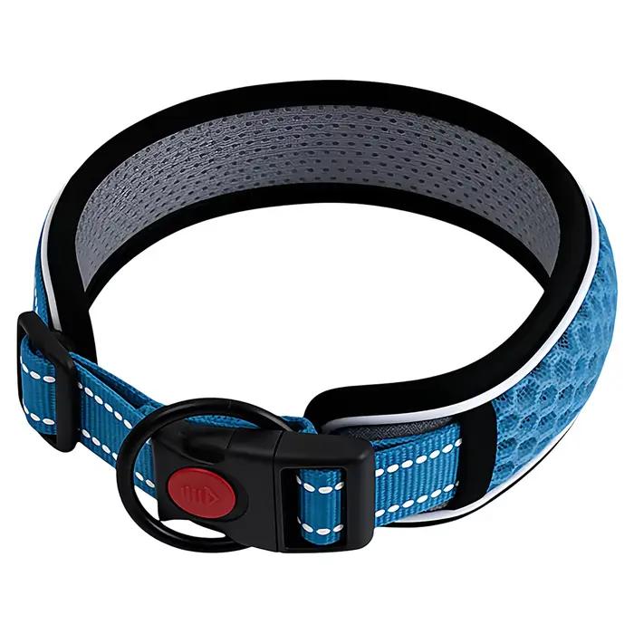 Collier pour chien, sangle de cou réglable pour la promenade