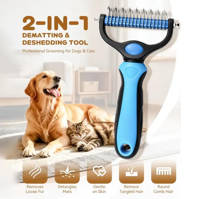 Brosse démêlante pour chien