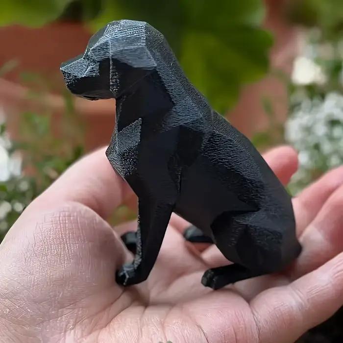 Statue de chien labrador imprimée en 3D