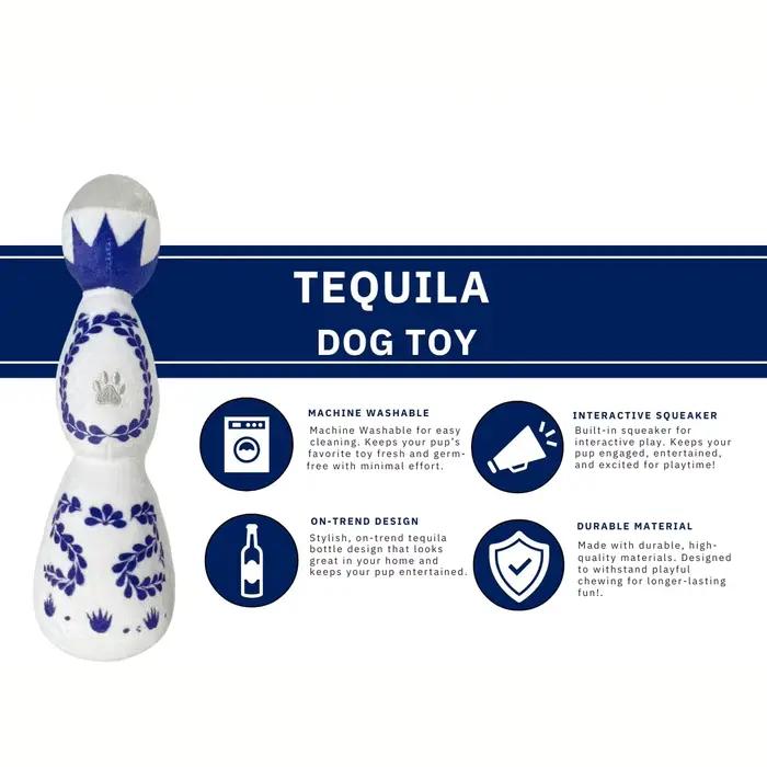 Jouet pour chien amusant en forme de tequila