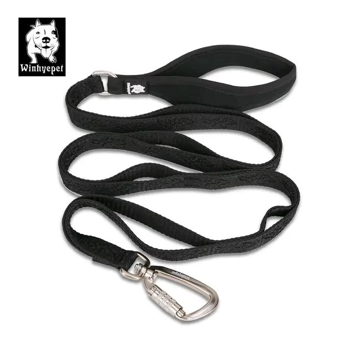 Laisse pour animal de compagnie en nylon et alliage de zinc