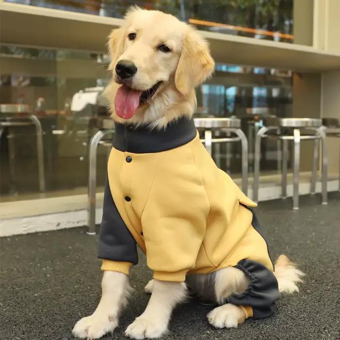HOOPET sport chien veste quatre pieds vêtements pour chiens Labrador Retriever Golden