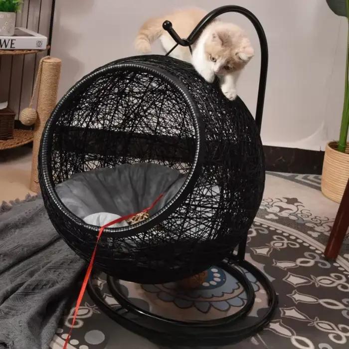 Hamac semi-fermé pour chat