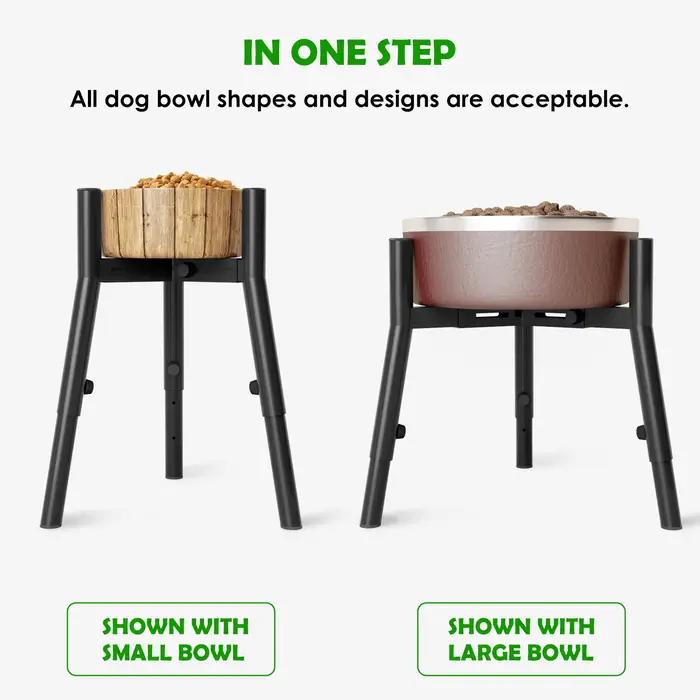 Support de Gamelle Réglable pour Grand Chien