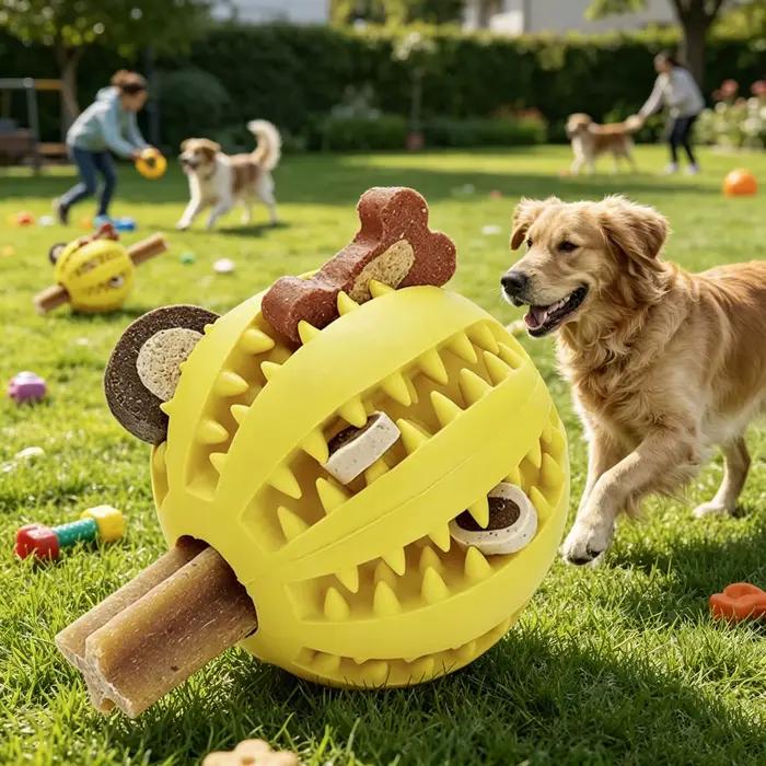 Balle de jeu pour chien