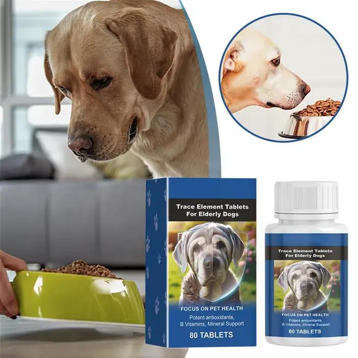 Complément minéral pour chiens seniors : Comprimés de calcium pour la protection osseuse