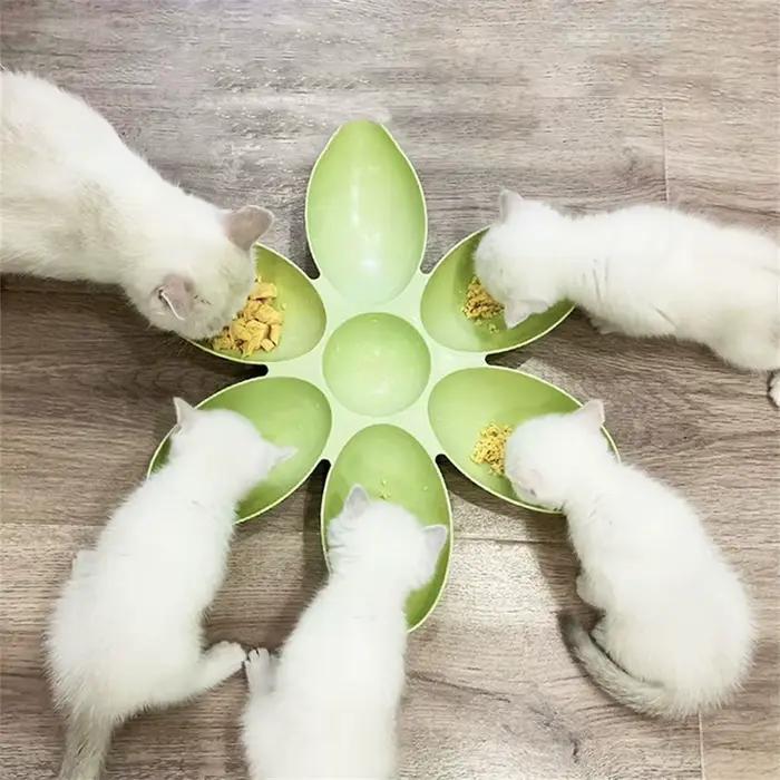 Filles de nourriture multi-pétales pour chat et chien