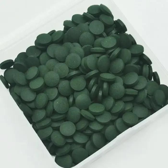 200 pièces comprimés de spiruline enrichissement nourriture pour animaux de compagnie préférée poisson cristal rouge