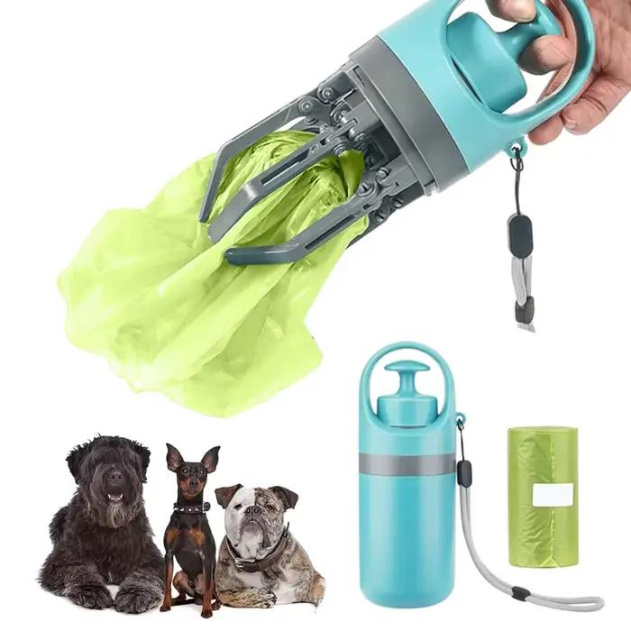 Pelle à excréments de chien Portable avec sac poubelle