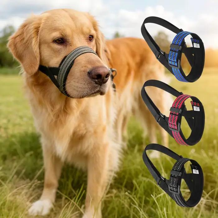 Muselière tactique pour chien d'extérieur pour grands chiens