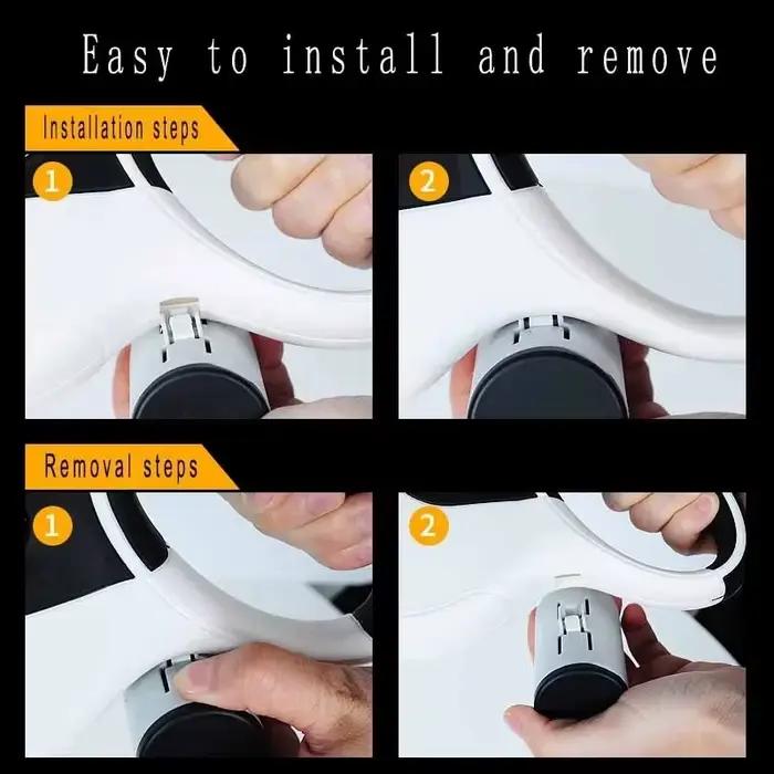 Laisse pour chien rétractable automatique