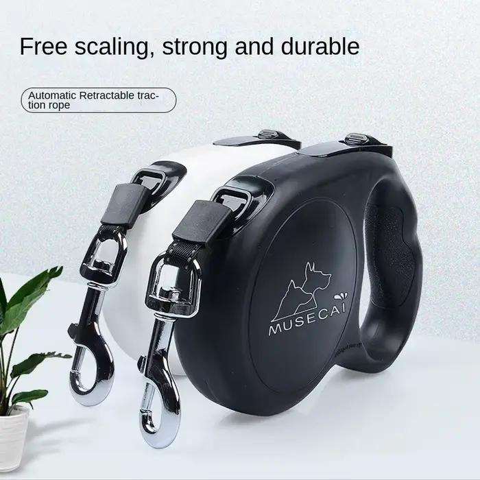 Laisse pour chien avec ULrétractable automatique