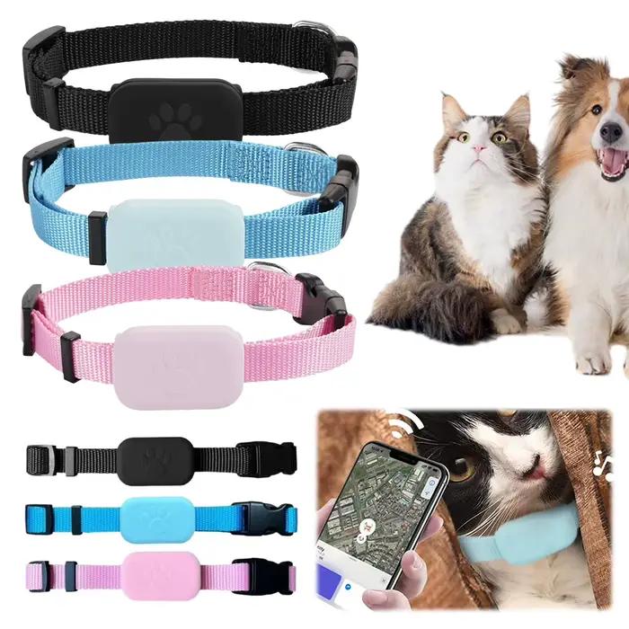 Traceur GPS étanche pour animaux de compagnie - Localisateur pour chiens et chats