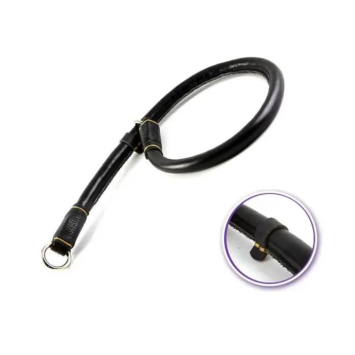 Collier pour chien en cuir véritable