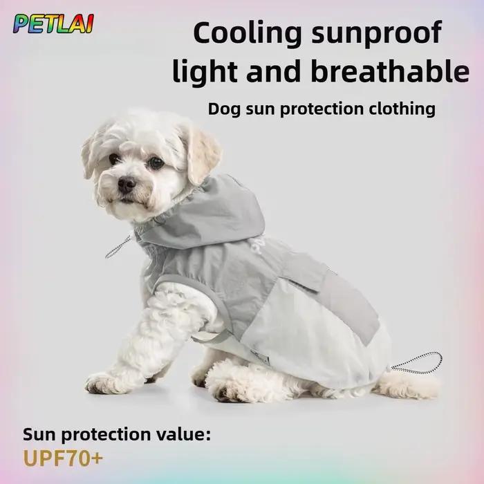 Vêtement de protection solaire rafraîchissant pour chien