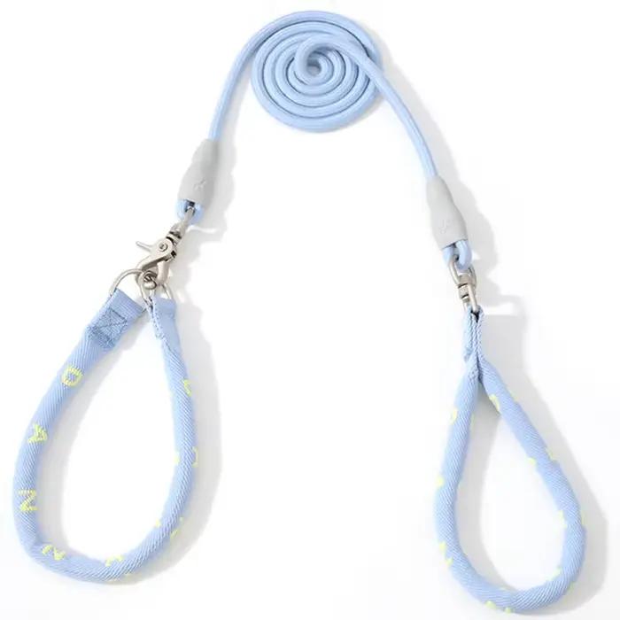 Ensemble collier et laisse pour chien 2 en 1