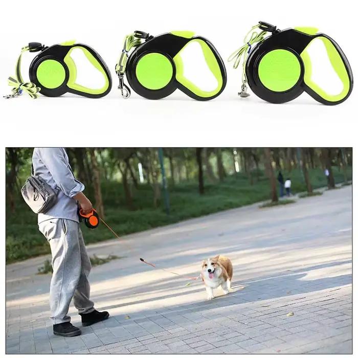 Laisse rétractable automatique pour chien