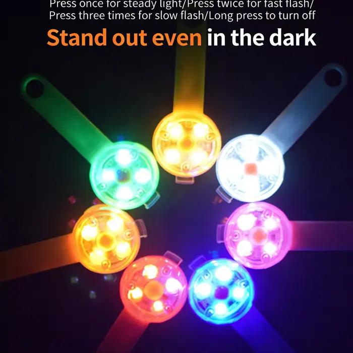 Collier pour chien avec lumière LED (rechargeable par USB)