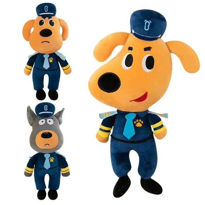 30 cm shérif Labrador chien en peluche poupée Anime sgent de sécurité
