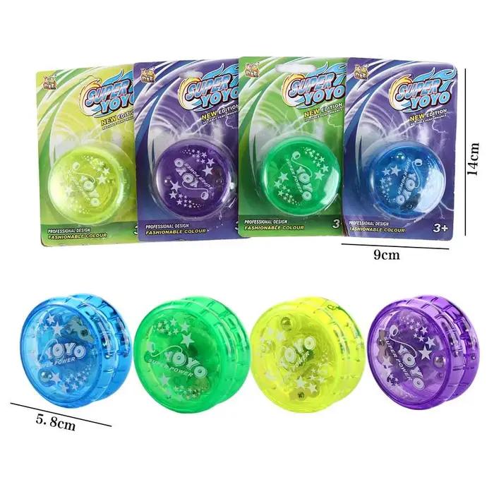 Boule Yoyo magique clignotante, haute vitesse, lumineuse avec lumière LED, pour garçons et filles, jouet classique pour enfants