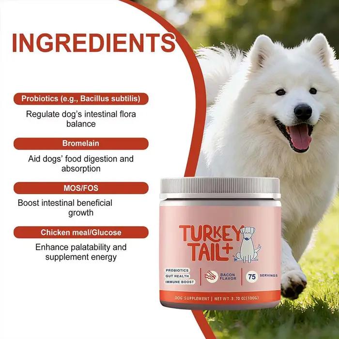 Granulés probiotiques doux pour chiens
