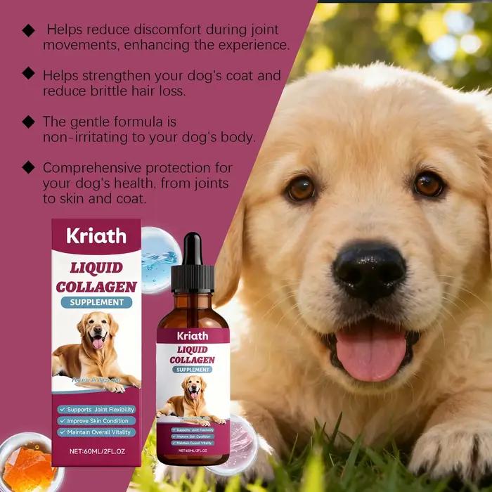 Gouttes de collagène pour chiens uniquement - Soin du corps du chien