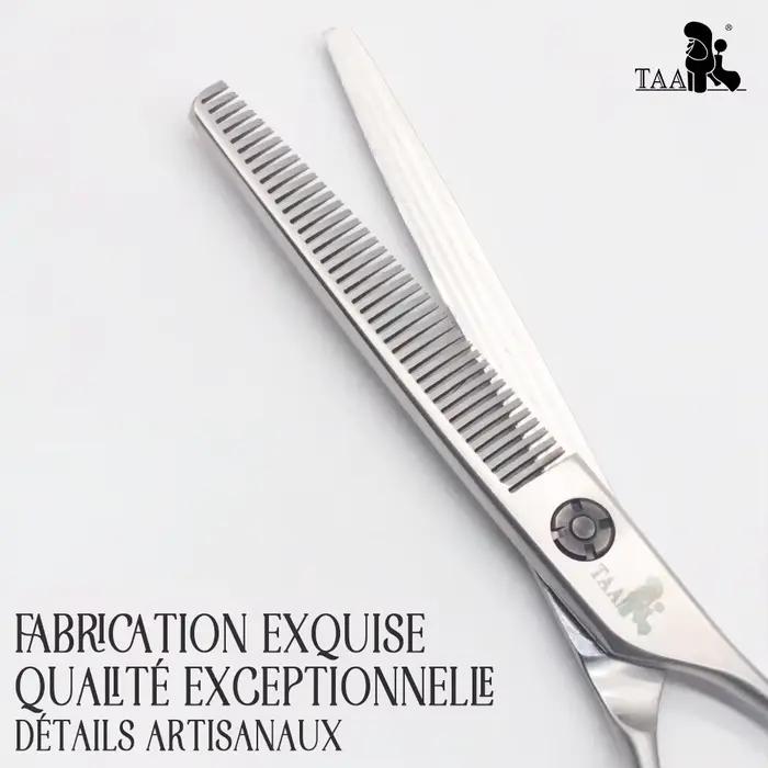 Ciseaux TAA Ciseaux de Toilettage pour Chiens Ciseaux Professionnels pour Animaux de Compagnie Ciseaux Dentelés Coupe