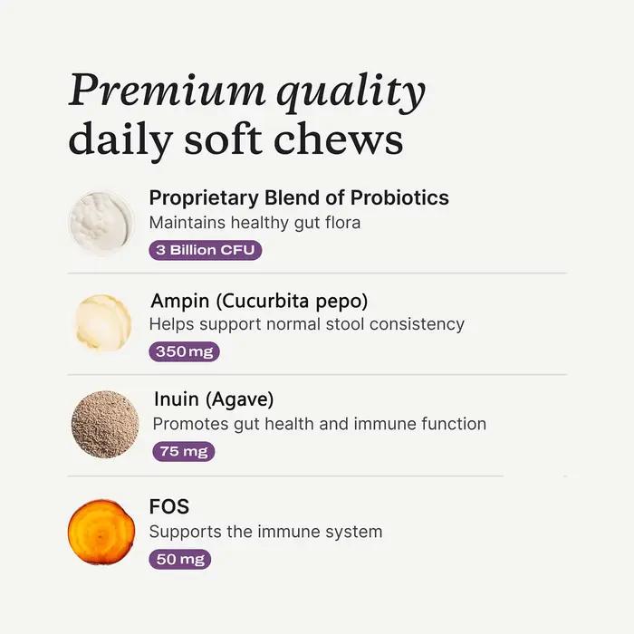 Friandises probiotiques pour chiens