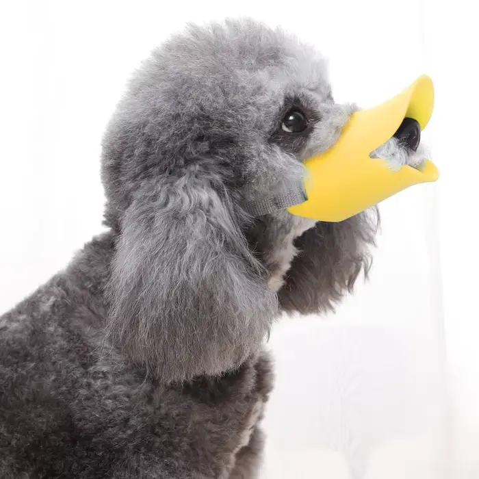 Muselière pour chien en silicone souple et sûre – Anti-morsure