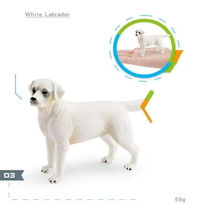 Labrador Rottweiler chiot chien Figurine berger