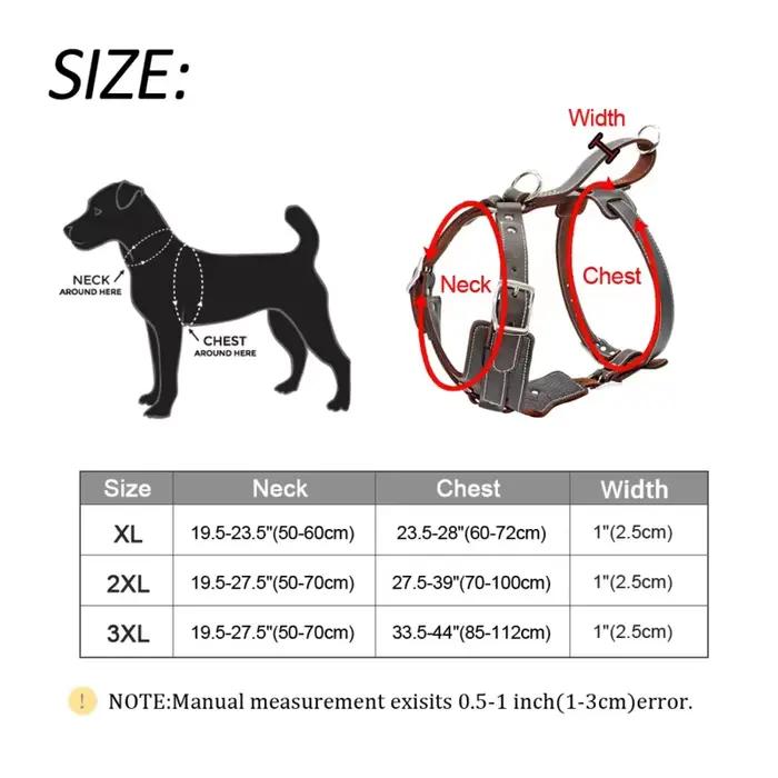 Harnais Durable pour chiens de grande taille