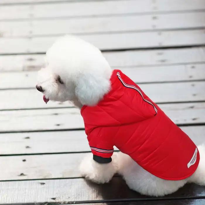 Veste et manteau imperméables pour animaux de compagnie, vêtements d'hiver pour petits chiens, vêtements Chihuahua, rouge, 138 perros