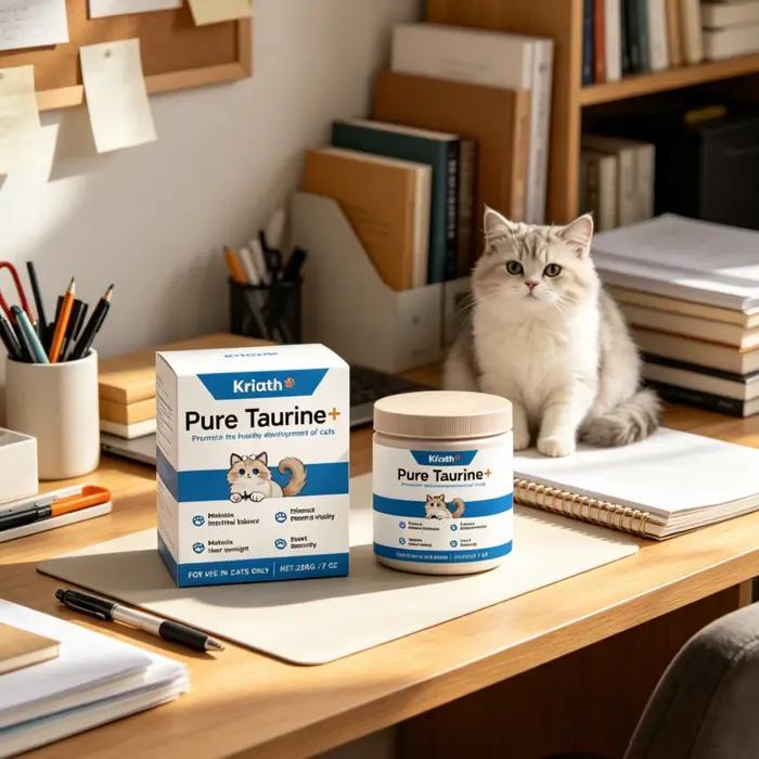 Poudre de Taurine Pure Kriath pour chats