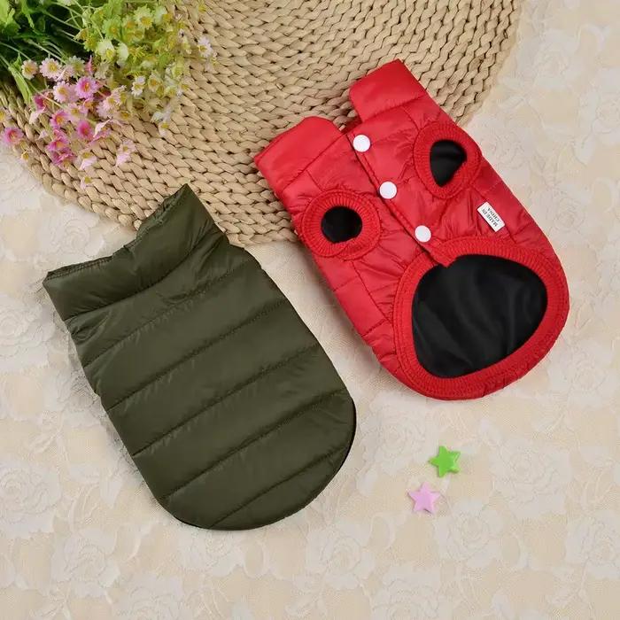 Manteau d'hiver chaud pour animaux de compagnie, vêtements pour petits chiens, grand manteau de Noël, vêtements pour chihuahua