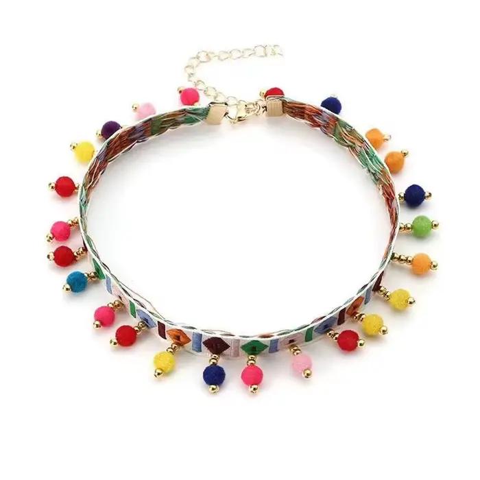 Collier de chat de Style bohème rétro