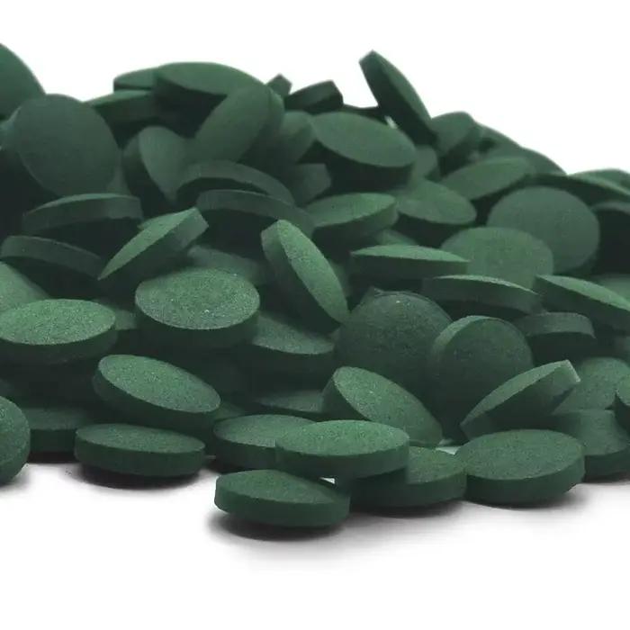 100 pièces comprimés de spiruline enrichissement nourriture pour animaux de compagnie préférée poisson cristal rouge