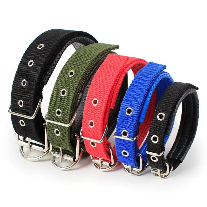 Collier réglable en nylon pour petits et grands chiens