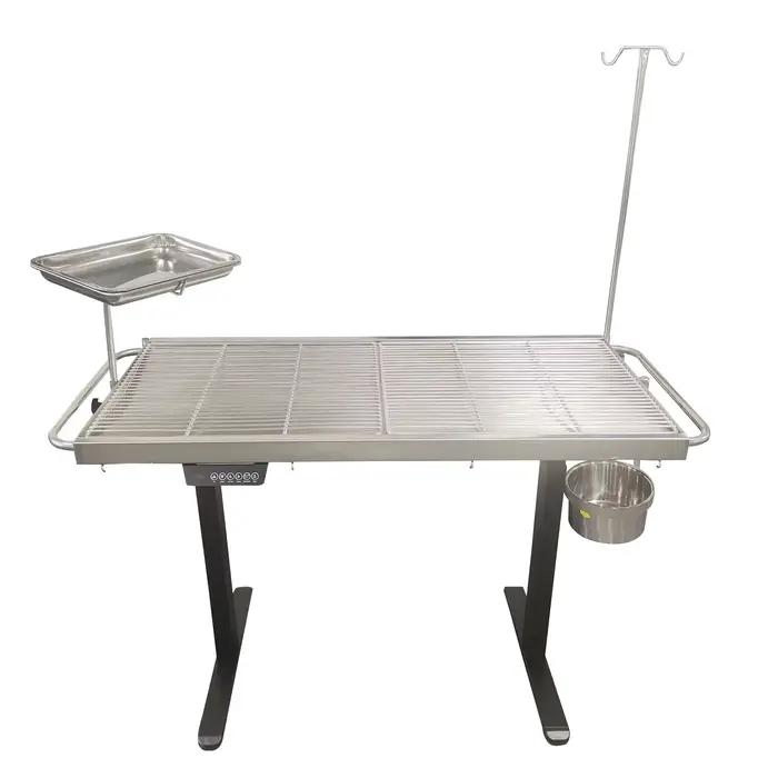 Table d'opération vétérinaire pour examen de clinique