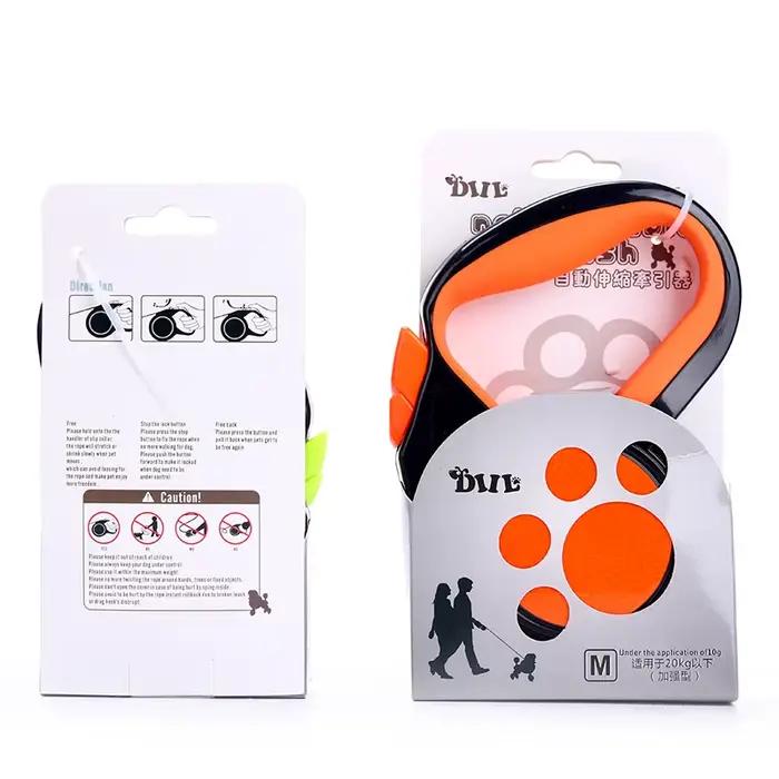 Laisse de chien rétractable automatique de 8M