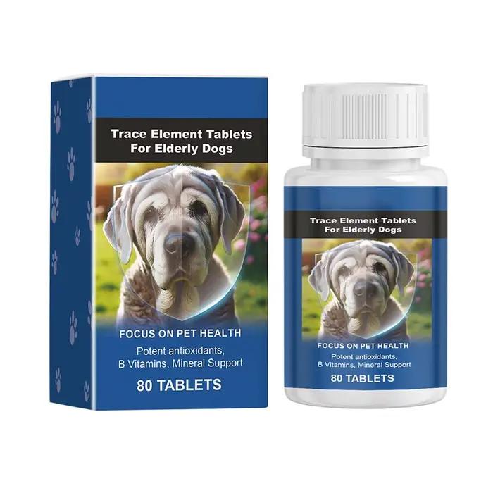 Complément minéral pour chiens seniors : Comprimés de calcium pour la protection osseuse