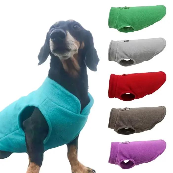 Vêtements chauds en polaire pour chiens