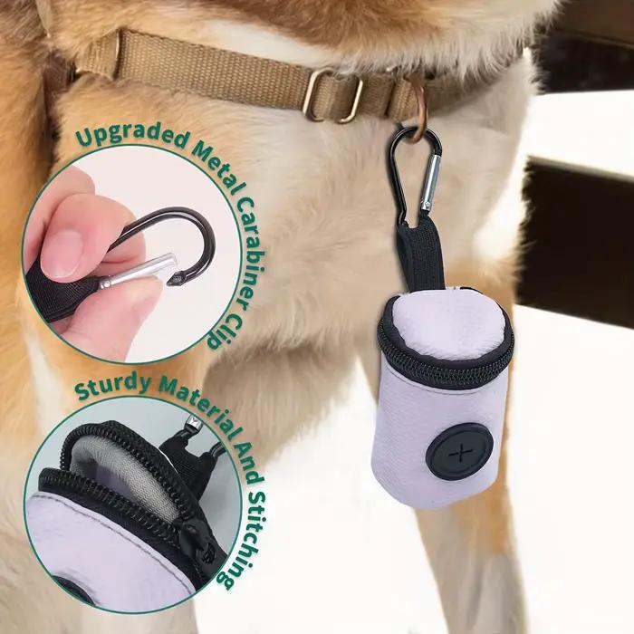 Un sac portable pour excréments d'animaux de compagnie