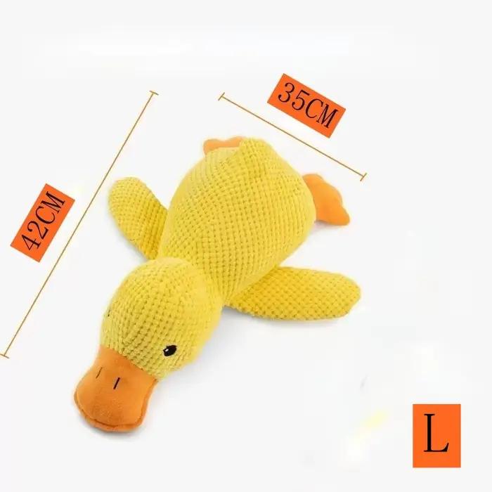 Peluche Canard Jaune pour Chien