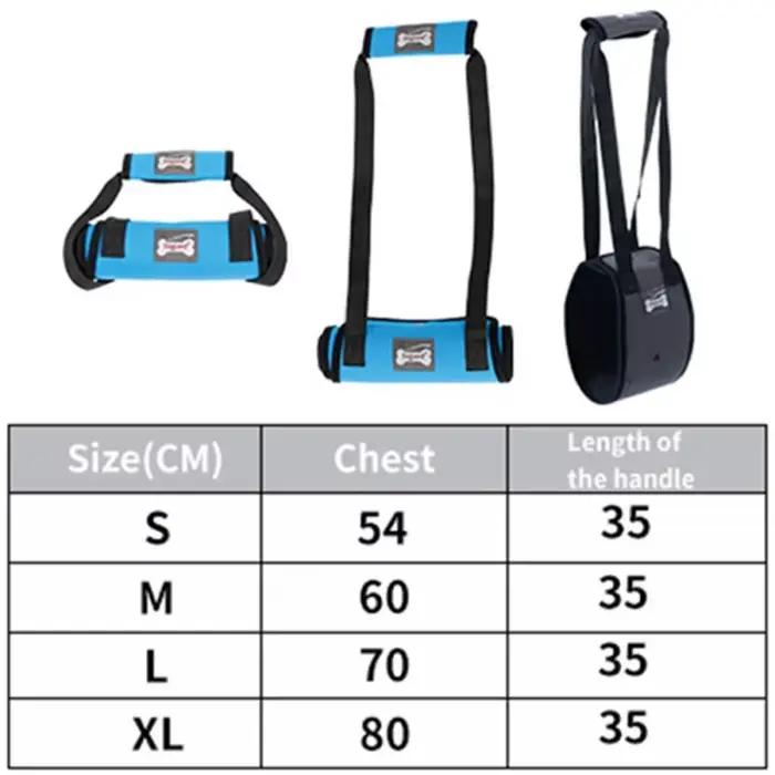 Harnais de levage pour chien