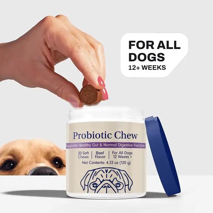 Friandises probiotiques pour chiens