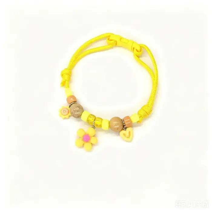 Collier anti-puces en bois de camphre naturel réglable