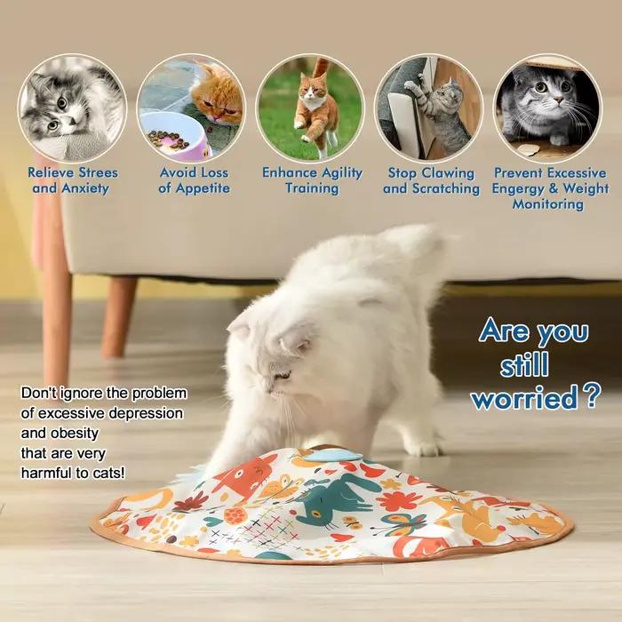 Jouet Électrique Interactif pour Chat ATUBAN